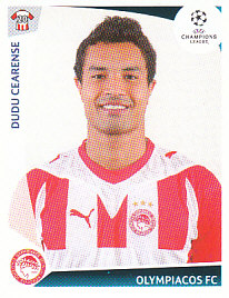 Dudu Cearense Olympiacos FC samolepka UEFA Champions League 2009/10 #526
